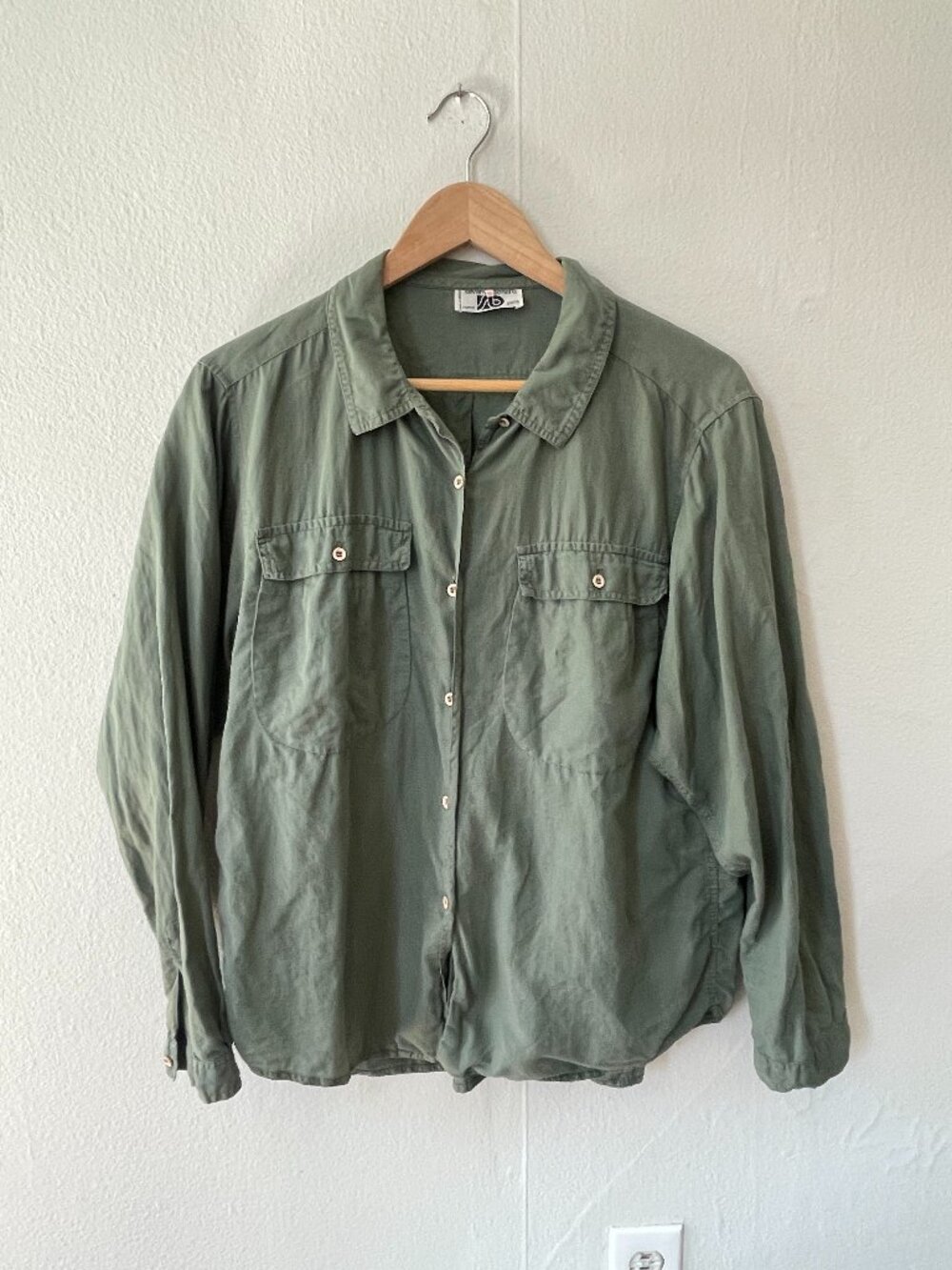Vintage Sage Blouse_Silvano Benetti